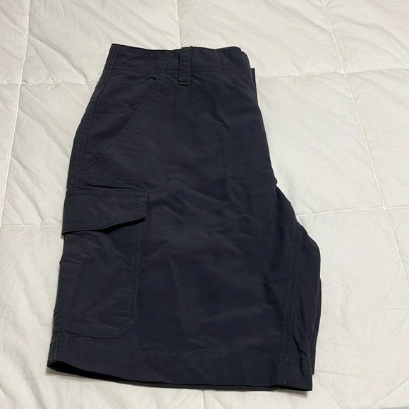 Exofficio Other - ExOfficio Navy Blue/Grey Nylon Cargo Shorts Men's Size 30 Hiking Travel